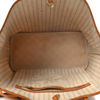 Louis Vuitton Damier Azur Neverfull MM 5 of 9