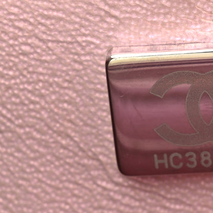 Chanel Iridescent Calfskin Quilted Mini Rectangular Flap Pink 6 of 15