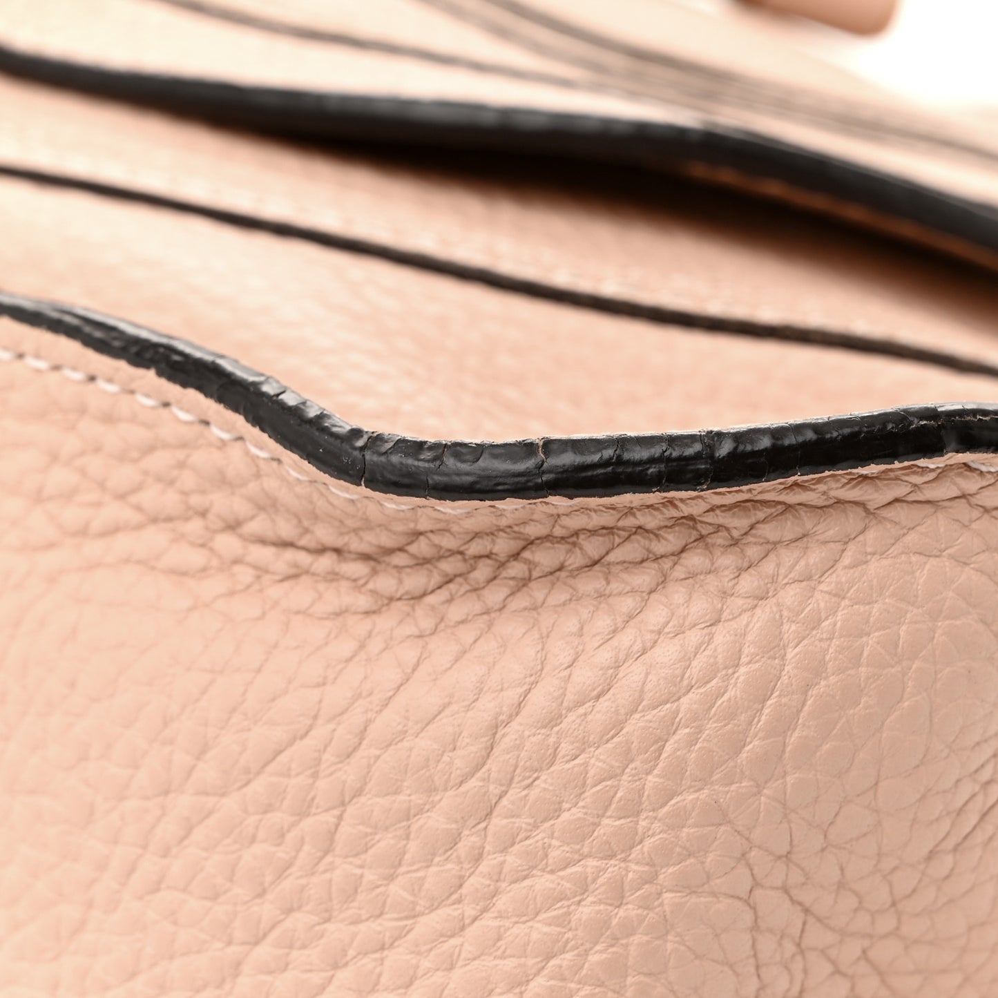 Calfskin Medium Marcie Satchel Blush Nude