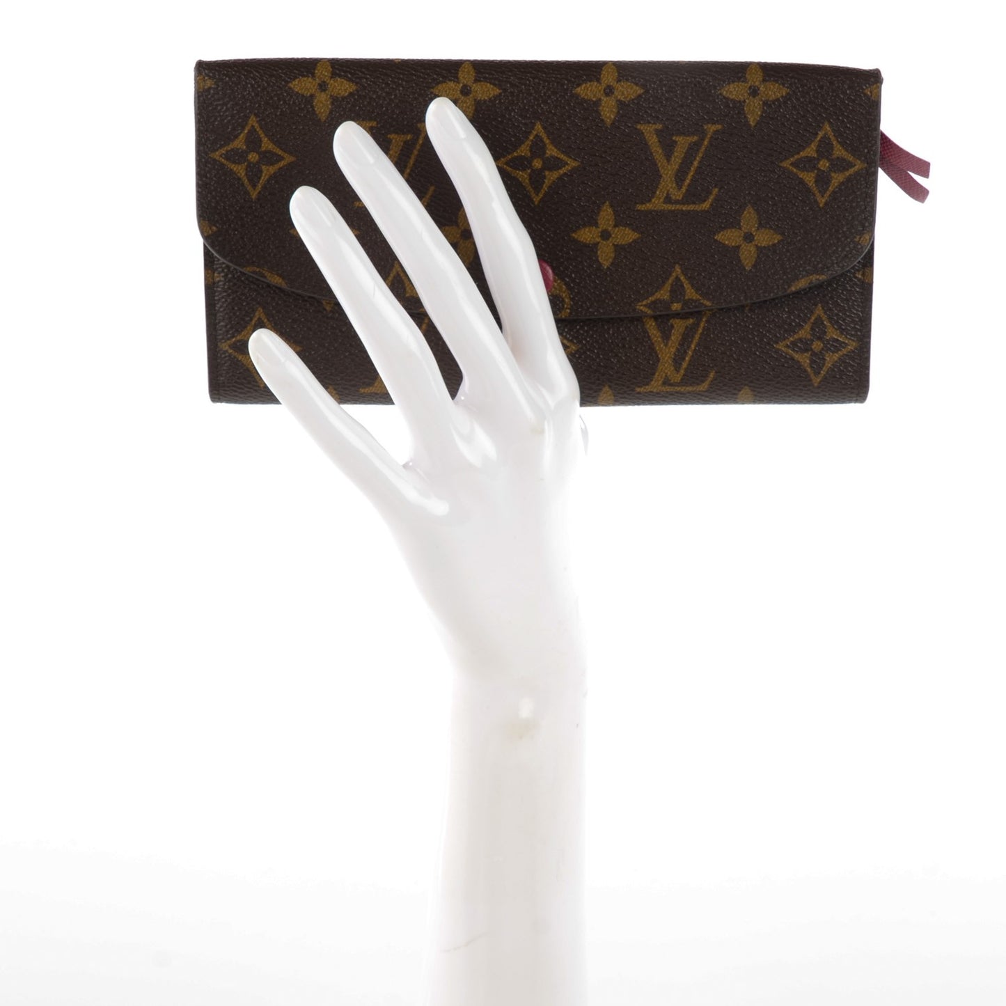 Monogram Emilie Wallet Fuchsia