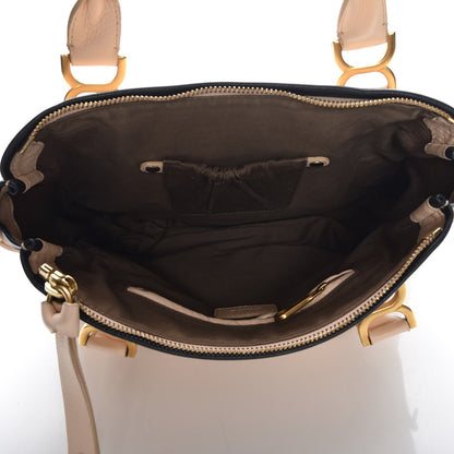 Chloe Calfskin Braided Medium Marcie Satchel Nude Pink 5 of 8