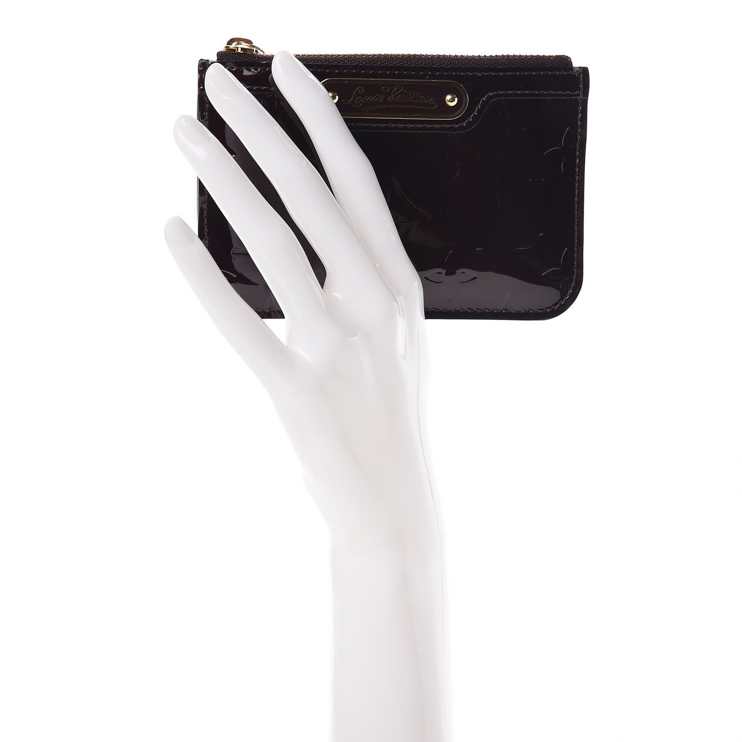Louis Vuitton Vernis Key Pouch Amarante 2 of 8