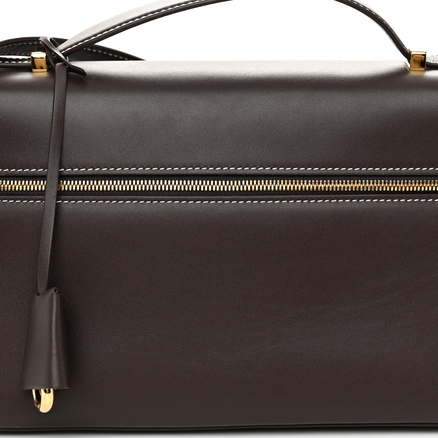 Smooth Calfskin Extra Bag L27 Dark Chocolate Licorice