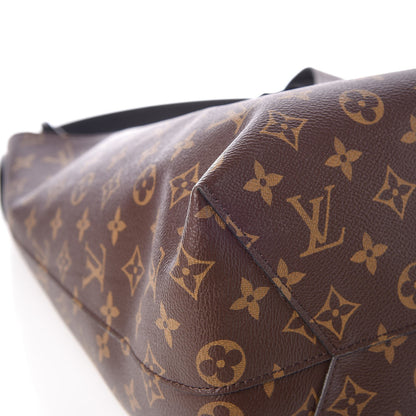 Louis Vuitton Monogram Flower Hobo Black 10 of 12