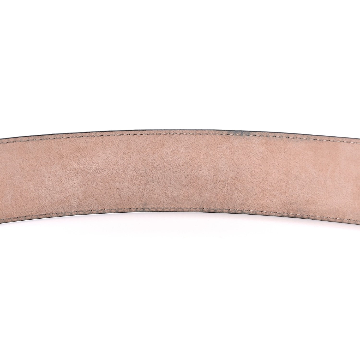 Gucci Guccissima Signature Interlocking G 40mm Belt 80 32 Black 6 of 7