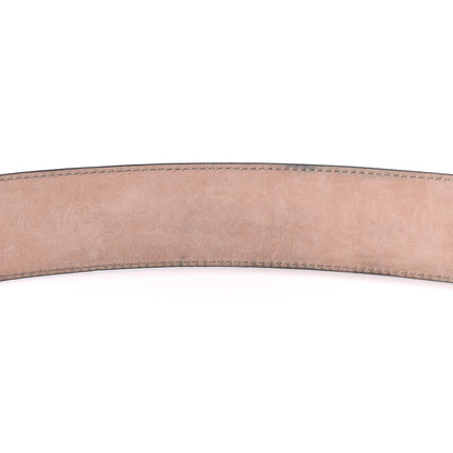 Gucci Guccissima Signature Interlocking G 40mm Belt 80 32 Black 6 of 7