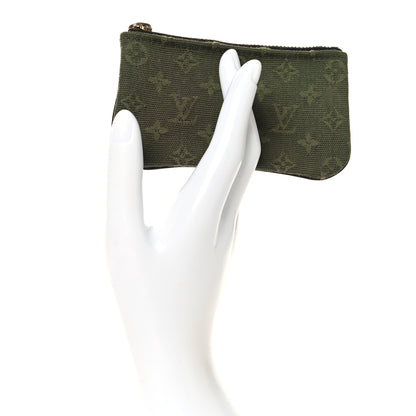 Louis Vuitton Mini Monogram Key Pouch Kaki 2 of 6