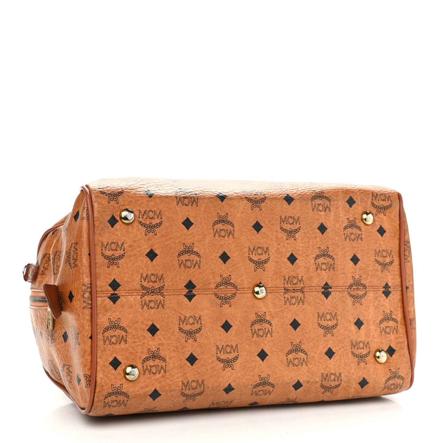 Visetos Essential Boston Bag Cognac