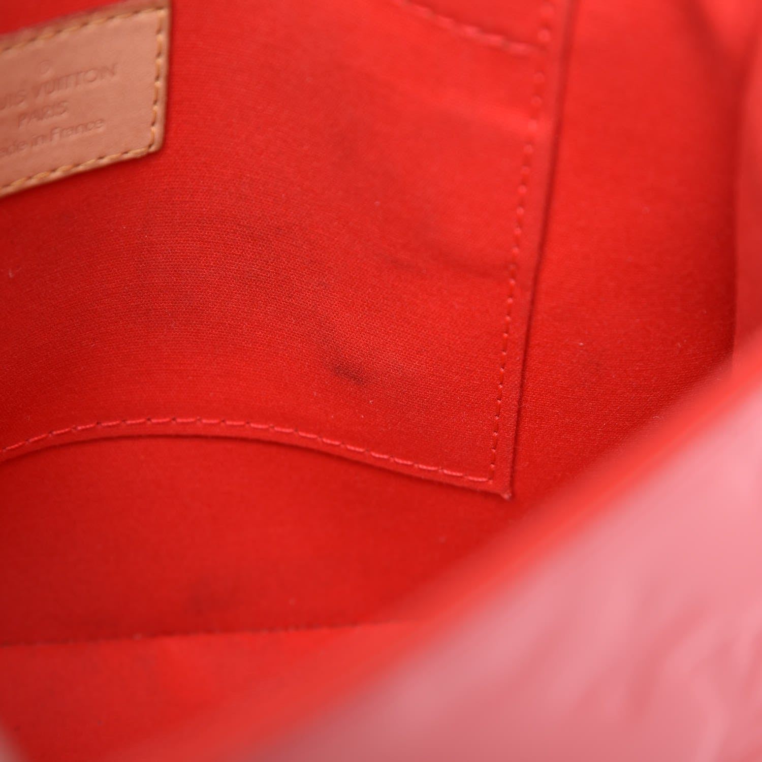 Louis Vuitton Vernis Bellflower GM Rouge Grenadine 10 of 19