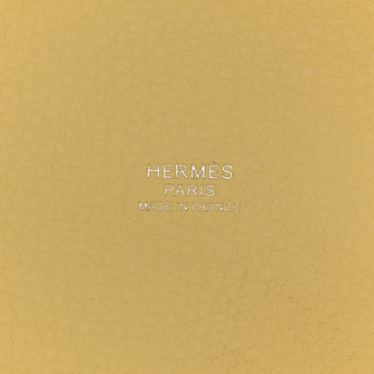 Hermes Taurillon Clemence Picotin Lock 18 PM Jaune Milton 5 of 11