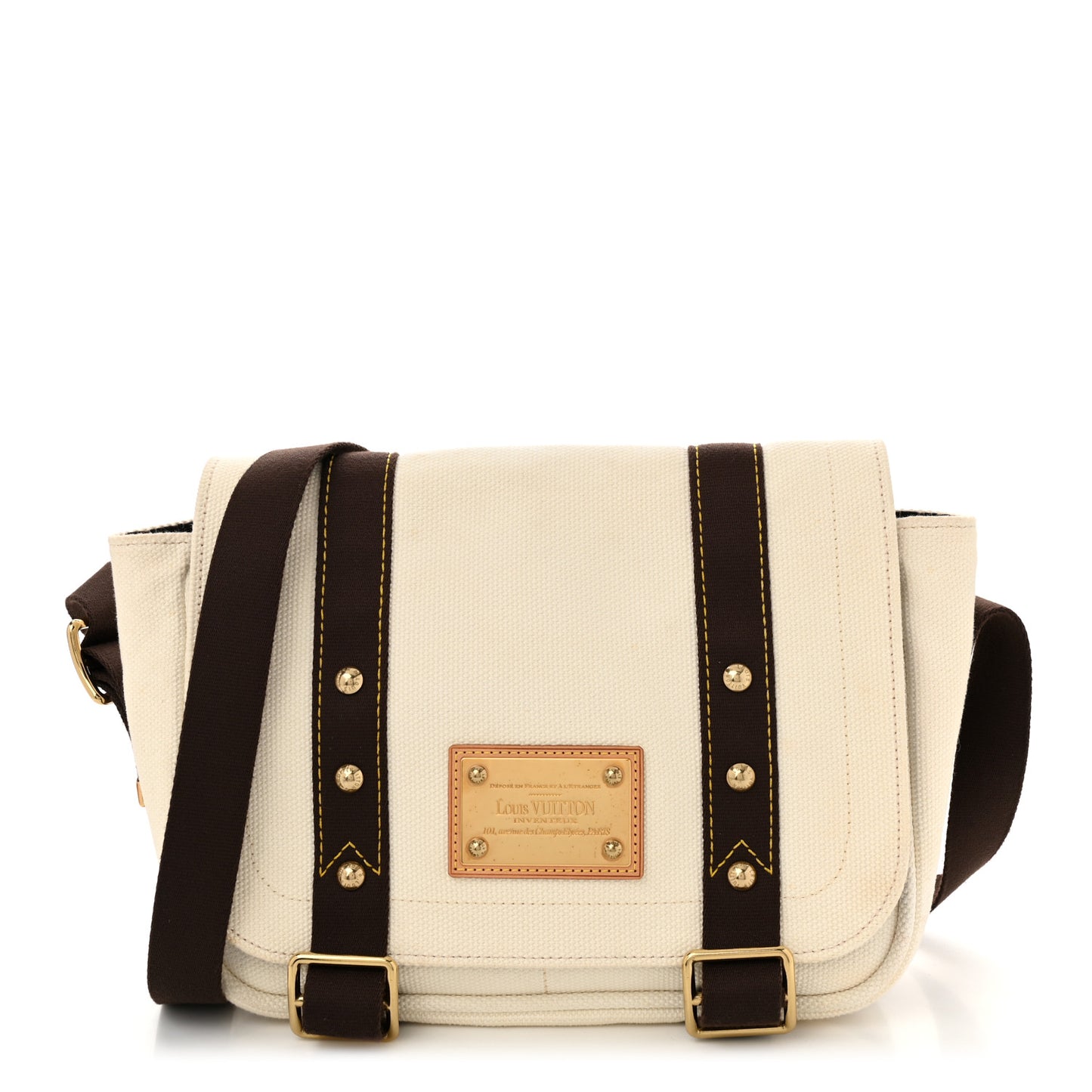 Antigua Besace PM Messenger White