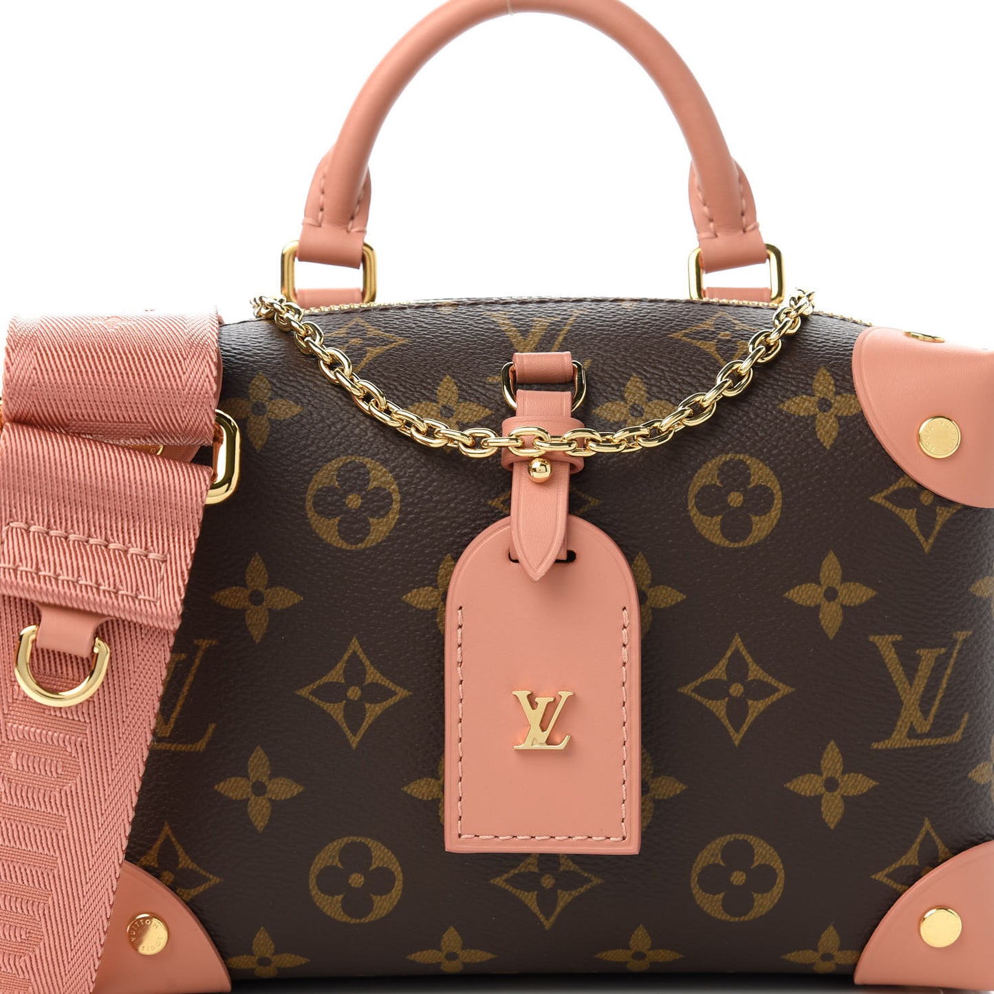 Monogram Petite Malle Souple Peach