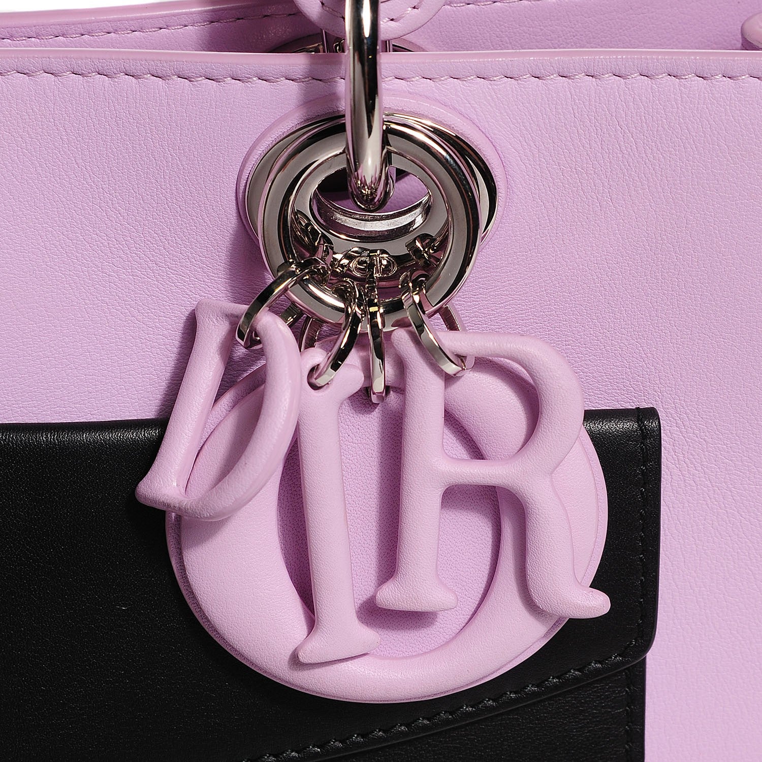 Christian Dior Lambskin Large Lady Dior Pockets Pink 10 of 10