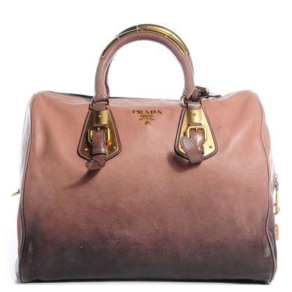 Prada Glace Calfskin Bowler Ardesia Fumo 1 of 10