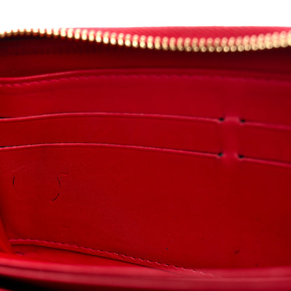 Louis Vuitton Vernis Zippy Wallet Pomme D'Amour 10 of 11