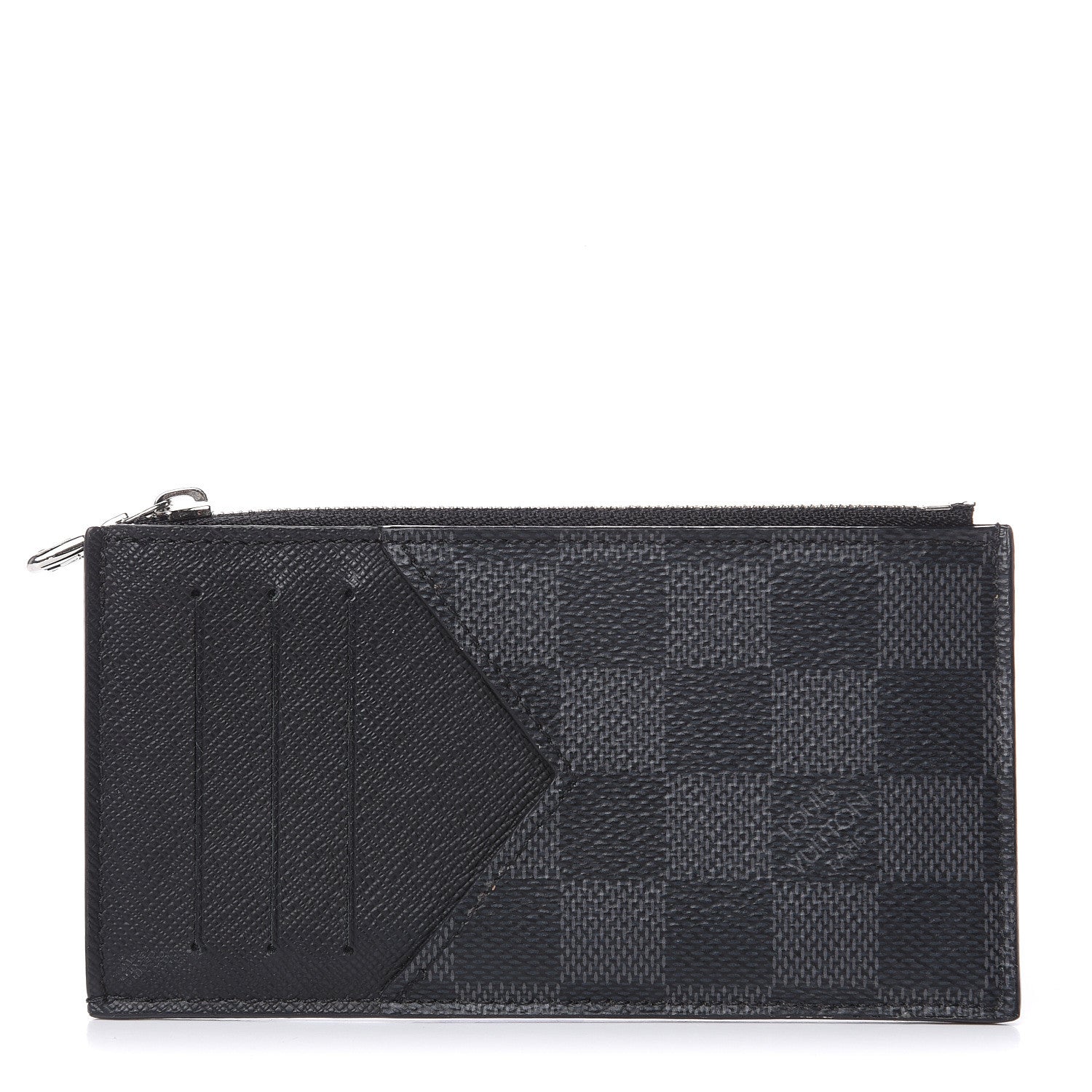 Louis Vuitton Damier Graphite Coin Card Holder 1 of 6