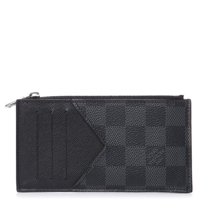 Louis Vuitton Damier Graphite Coin Card Holder 1 of 6