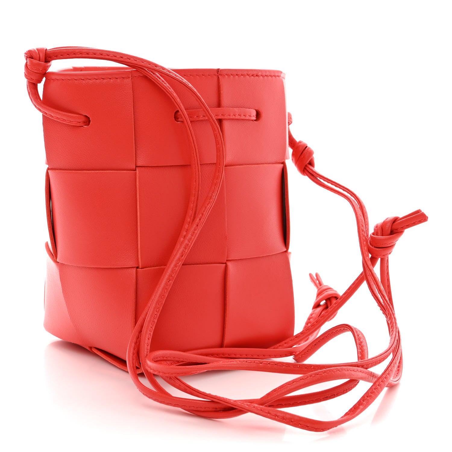 Bottega Veneta Nappa Maxi Intrecciato Mini Cassette Bucket Bag Sunburst 3 of 9