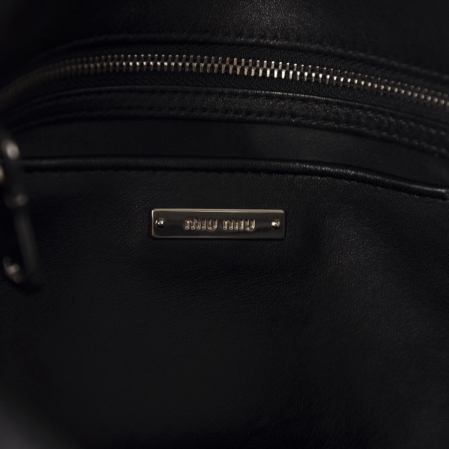 Nappa Matelasse Crystal Flap Clutch Black