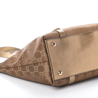 Gucci Monogram Medium Abbey Tote Metallic 7 of 8