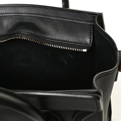 Celine Smooth Calfskin Nano Luggage Black 11 of 11