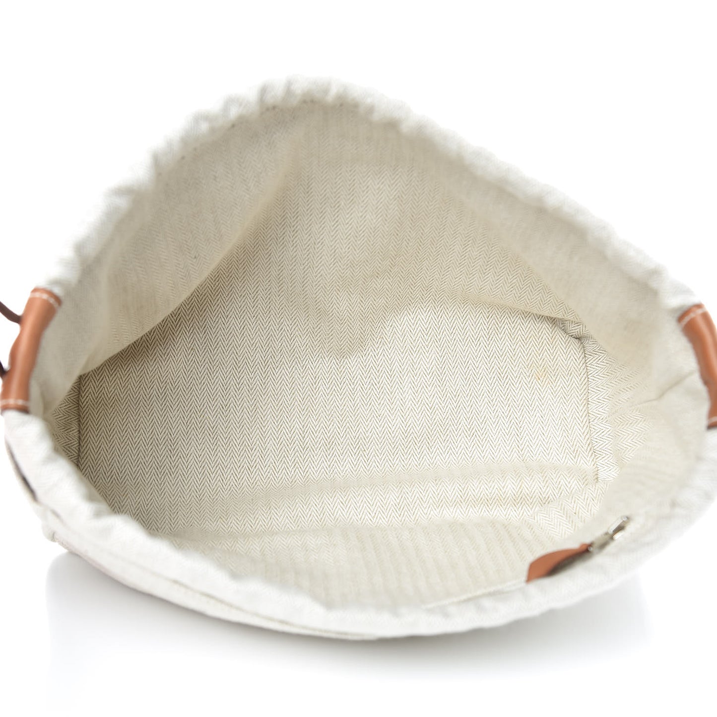 Canvas Barenia Fourbi 25 MM Pouch Naturel Fauve