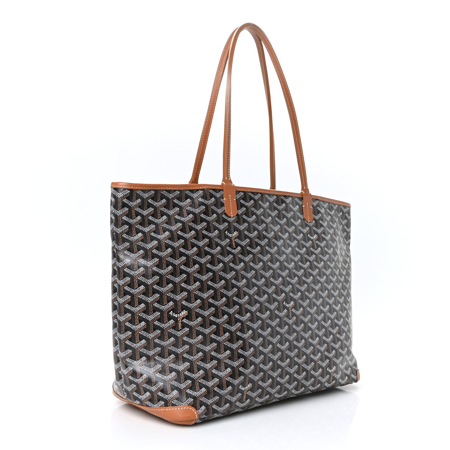 Goyard Goyardine Artois MM Black Gold 3 of 8