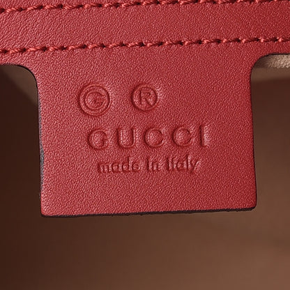 Gucci GG Supreme Monogram Blooms Small Boston Beige Blue Navy Hibiscus Red 9 of 10