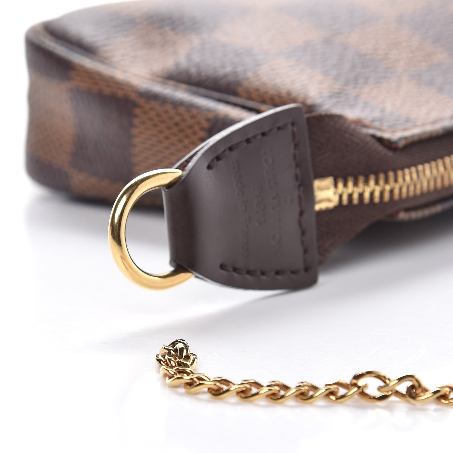 Louis Vuitton Damier Ebene Mini Pochette Accessories 8 of 8