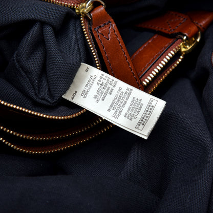 Burberry House Check Bridle Calfskin Medium Gosford Hobo Dark Tan 9 of 11