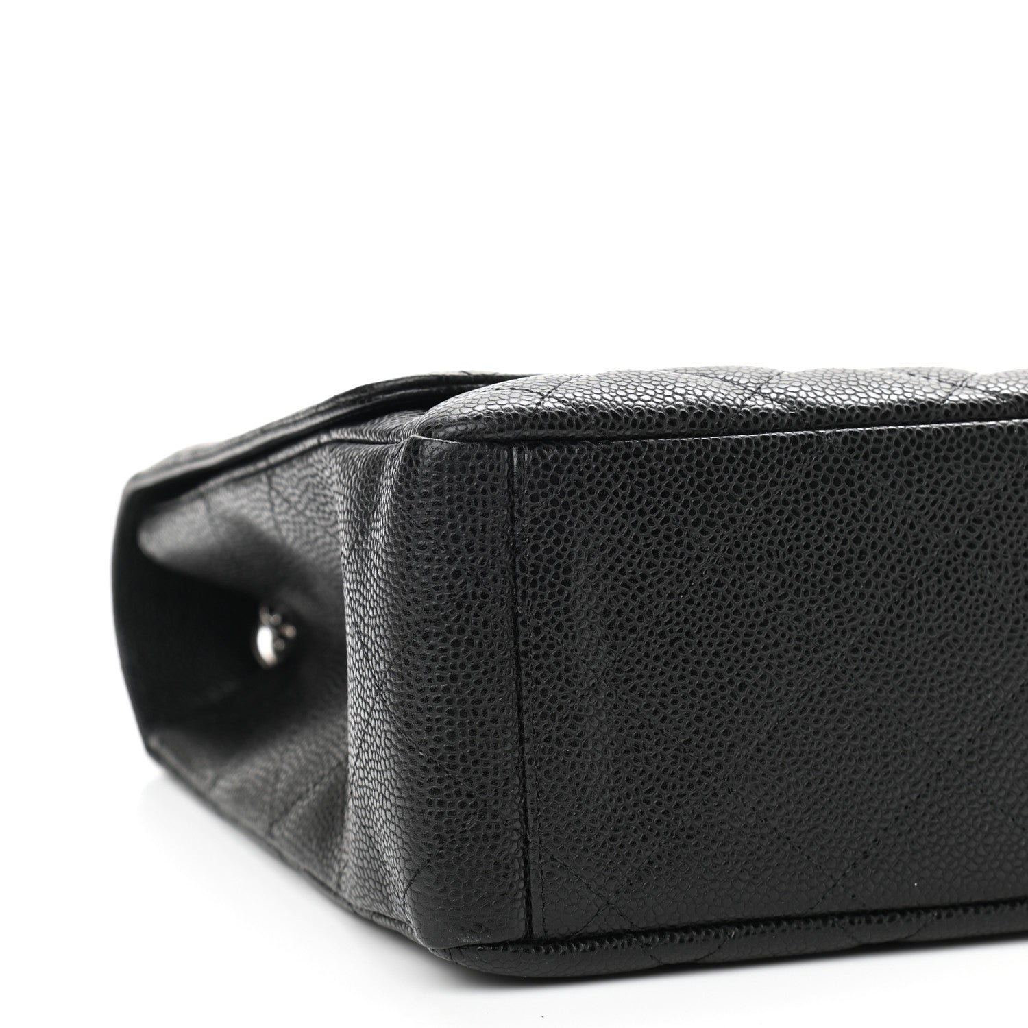Chanel Caviar Quilted Maxi Single Flap Black 8 of 10