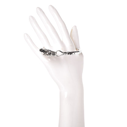 John Hardy Sterling Silver Blue Sapphire Black Sapphire Naga Legends Bracelet 2 of 5