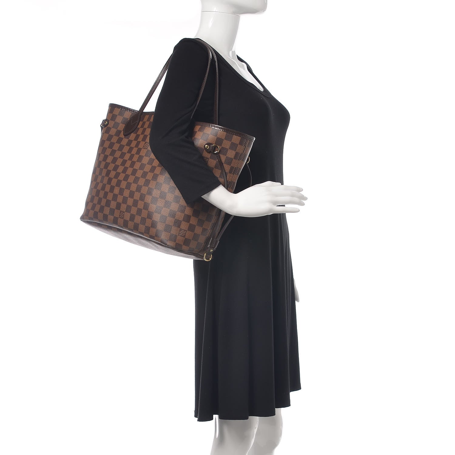 Louis Vuitton Damier Ebene Neo Neverfull MM 2 of 11