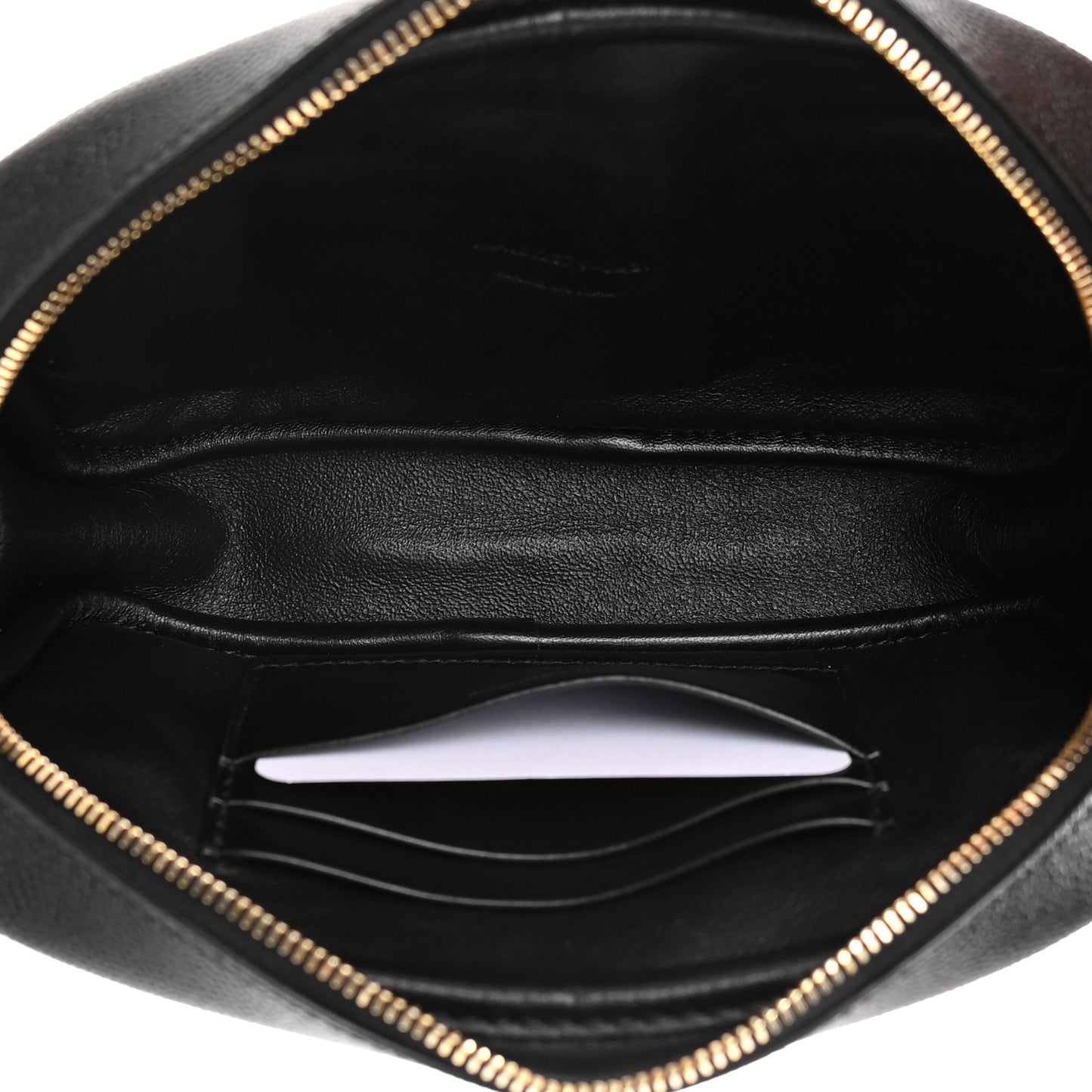 Grain De Poudre Matelasse Monogram Mini Lou Camera Bag Black