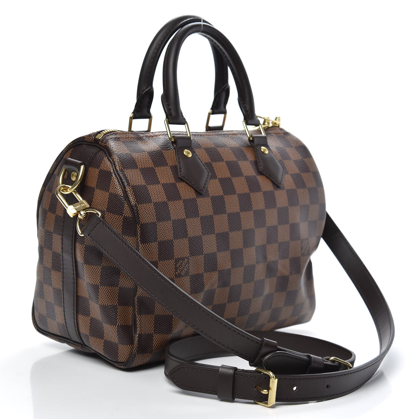 Damier Ebene Speedy Bandouliere 25