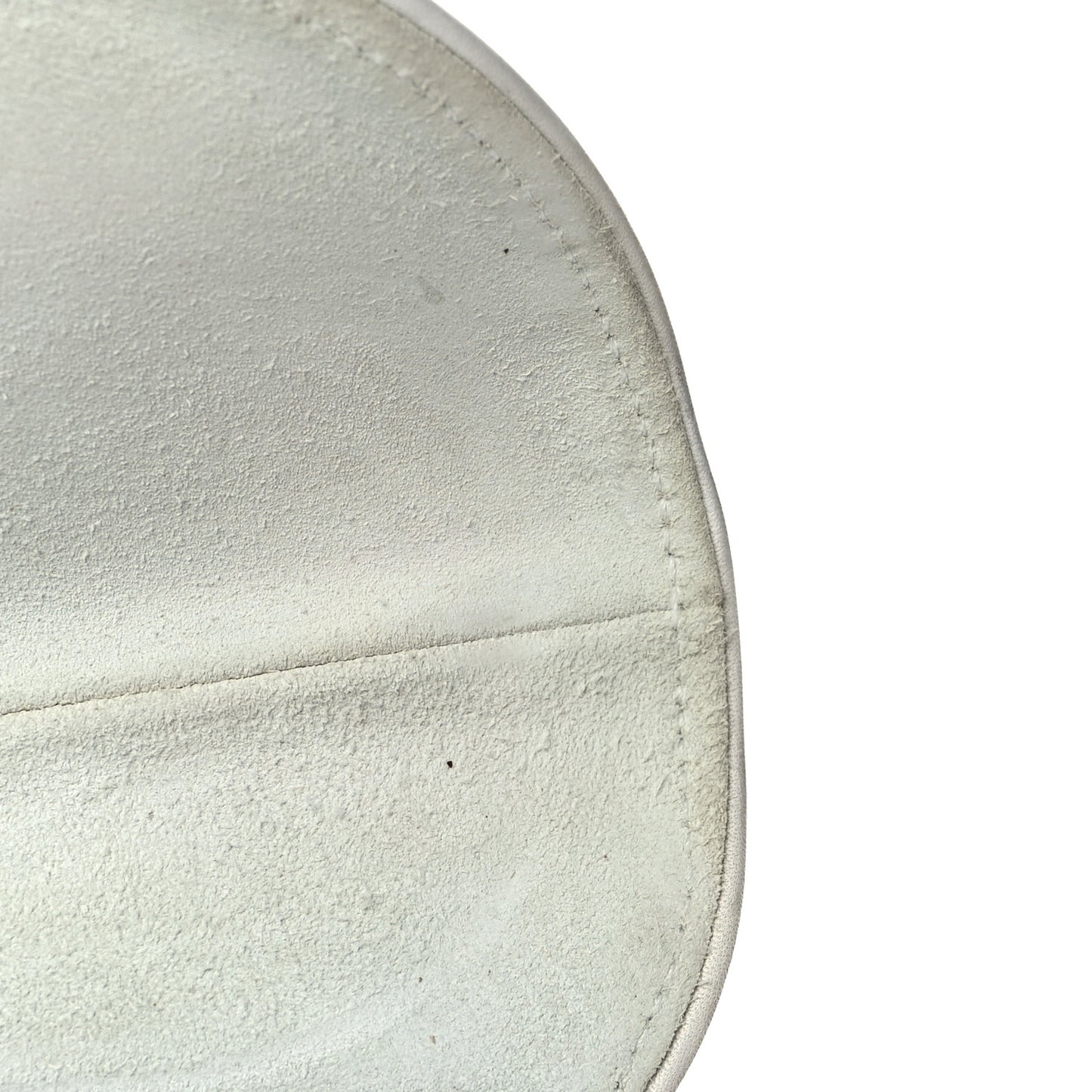 Calfskin Saddle Bag White
