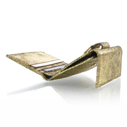 Fendi Zucchino Compact Wallet Gold 5 of 7