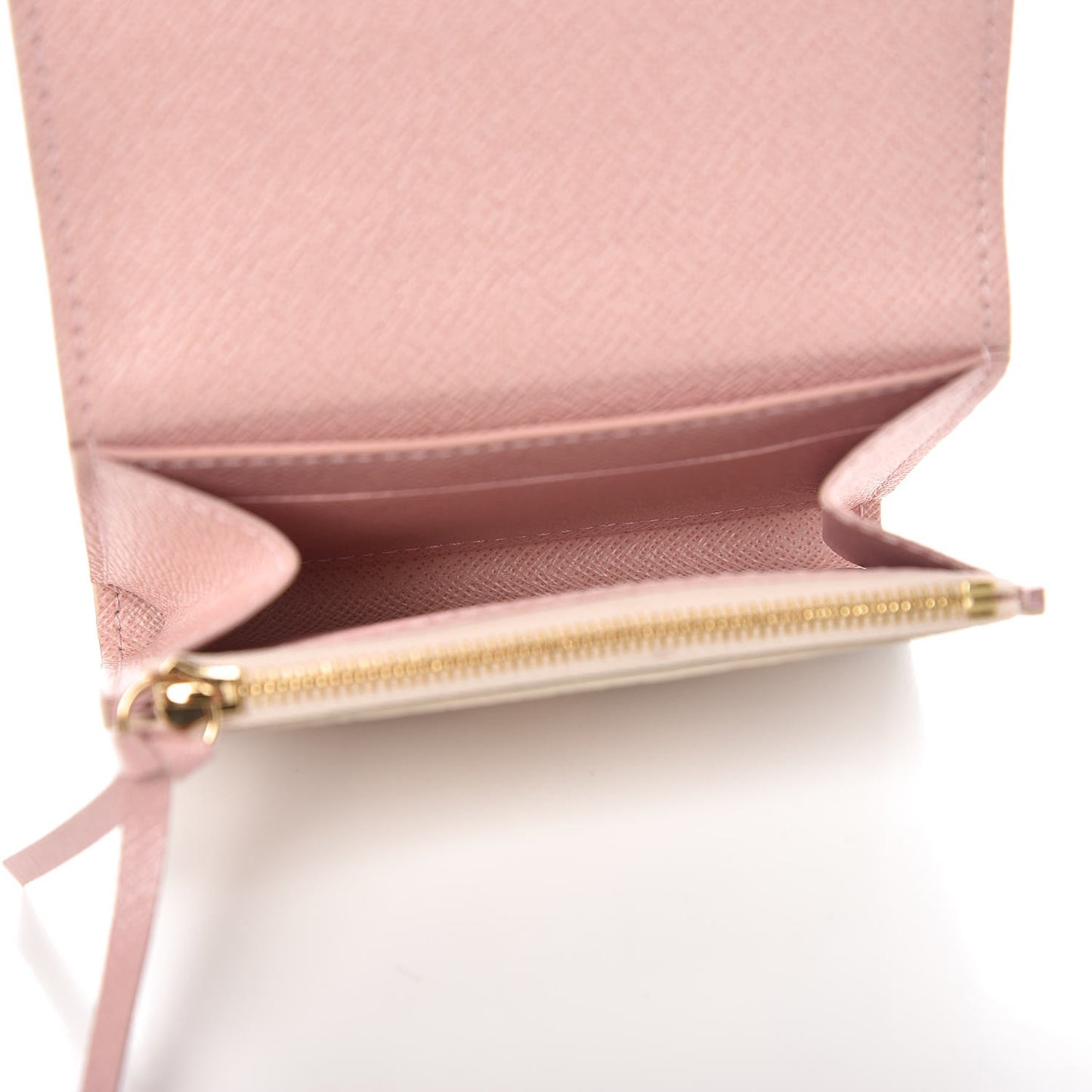 Damier Azur Rosalie Coin Purse Rose Ballerine