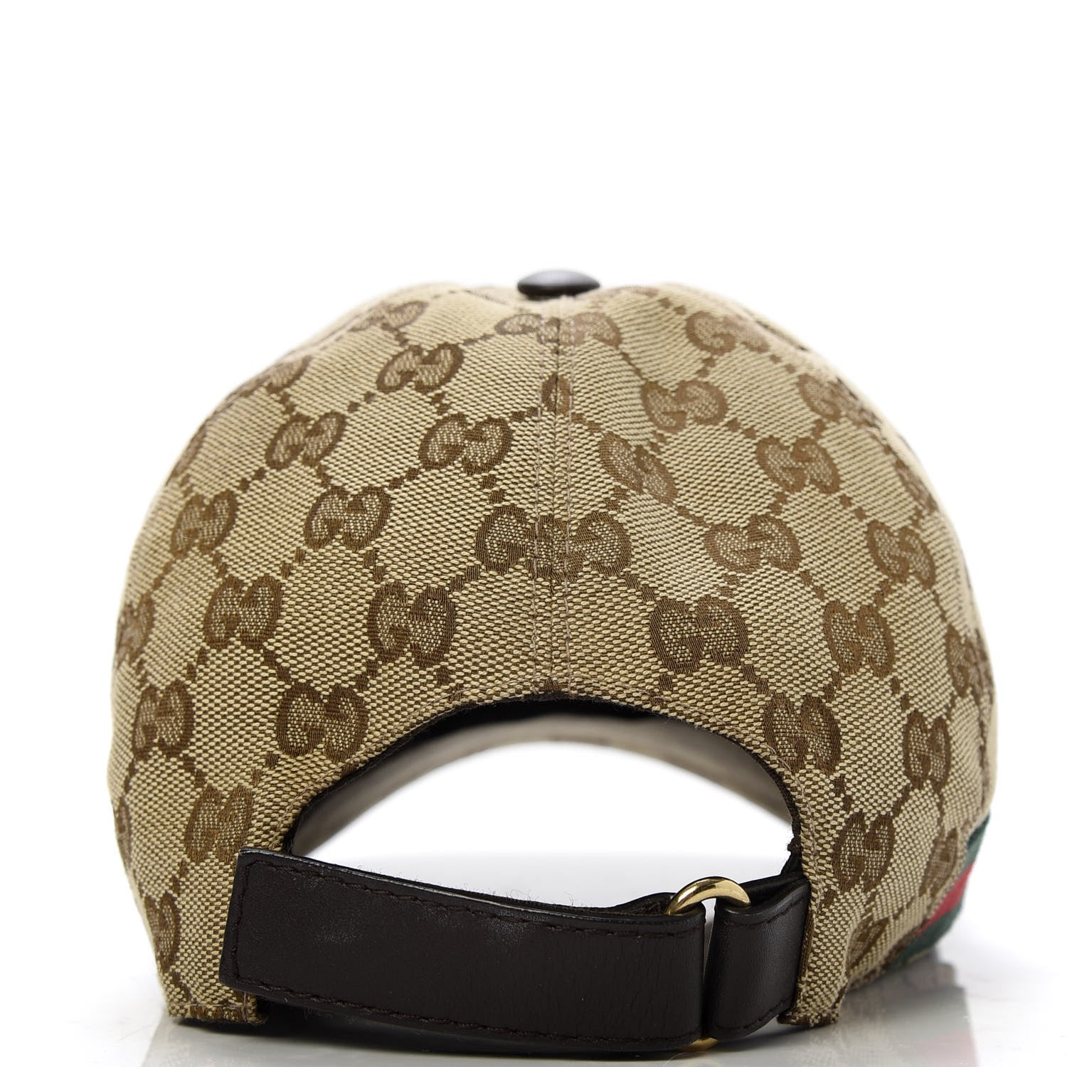 Gucci Monogram Web Baseball Hat XL Beige Cocoa 5 of 8