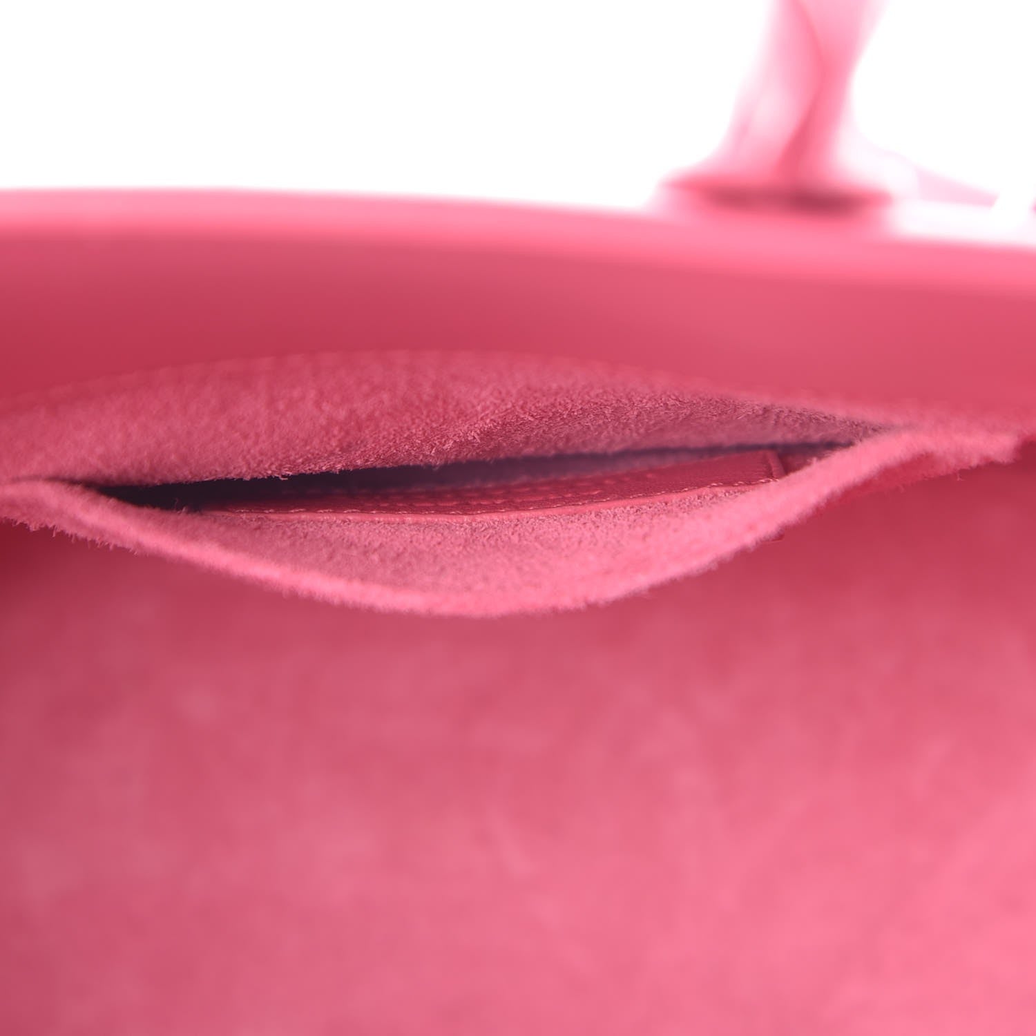 Saint Laurent Calfskin Nano Sac De Jour Lipstick Fuchsia 7 of 11
