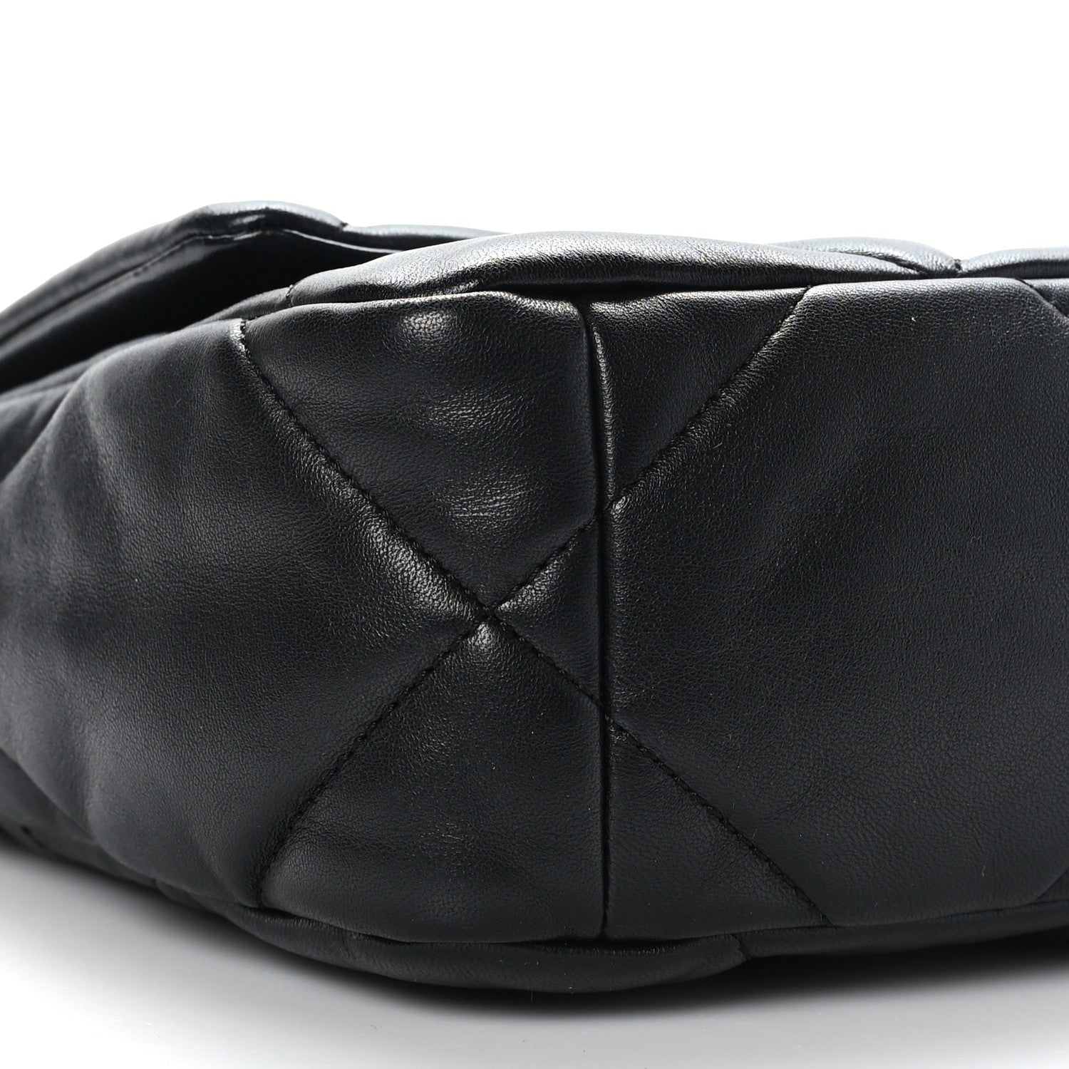 Chanel Lambskin Quilted Medium Chanel 19 Flap Black 8 of 9