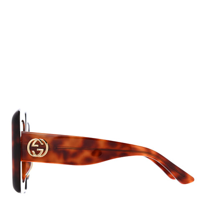 Gucci Square Sunglasses GG0783S Havana 3 of 7