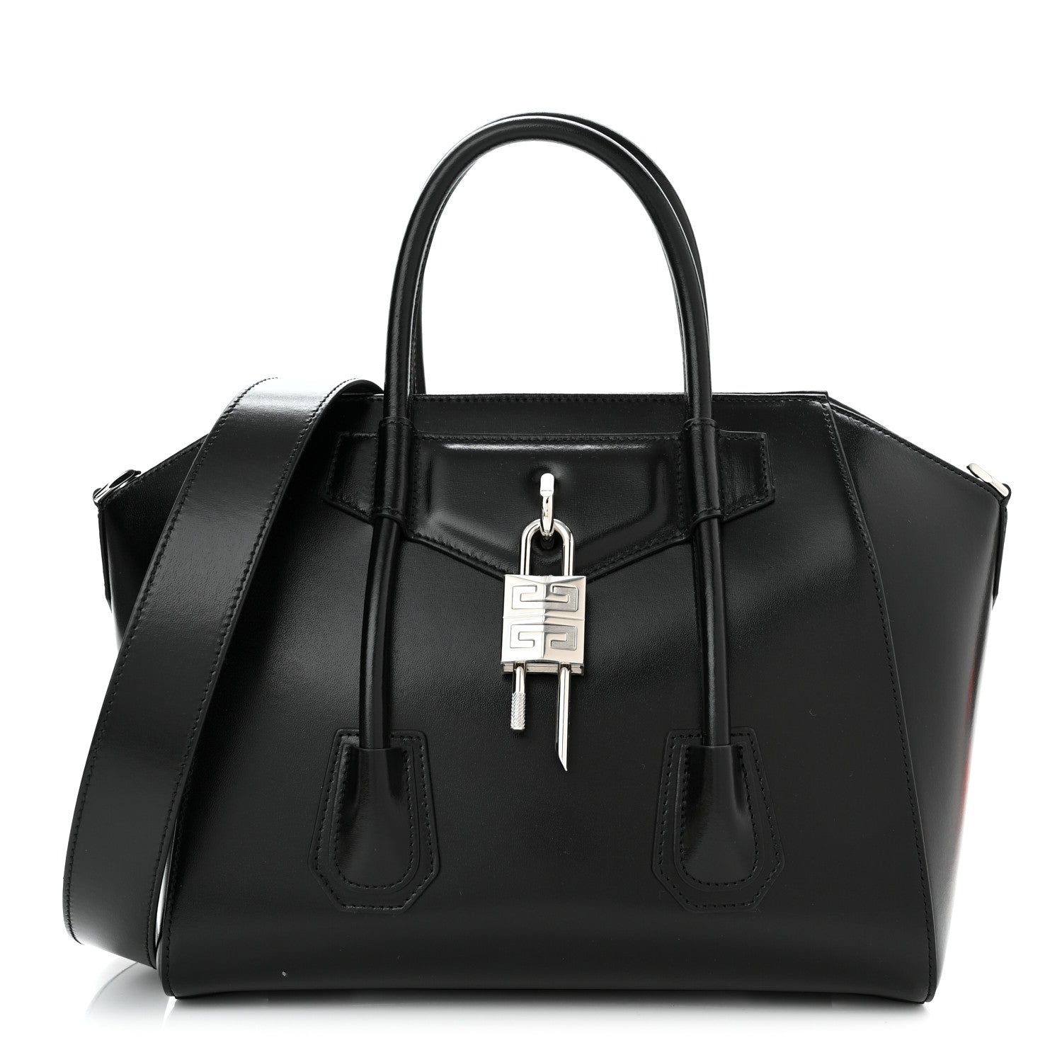 Givenchy Box Calfskin Small Lock Antigona Shoulder Bag 1 of 10