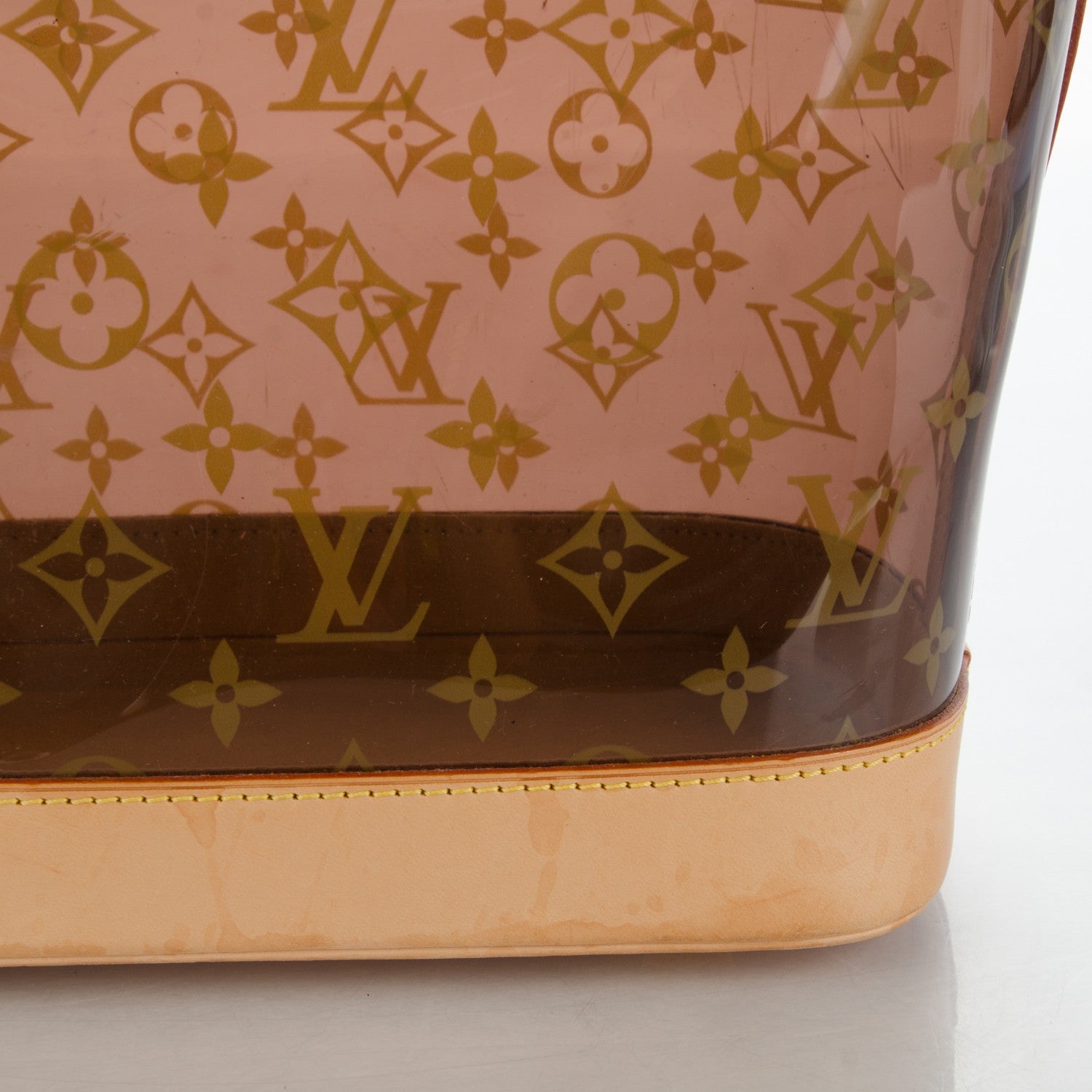 Louis Vuitton Vinyl Cabas Sac Ambre MM 9 of 11