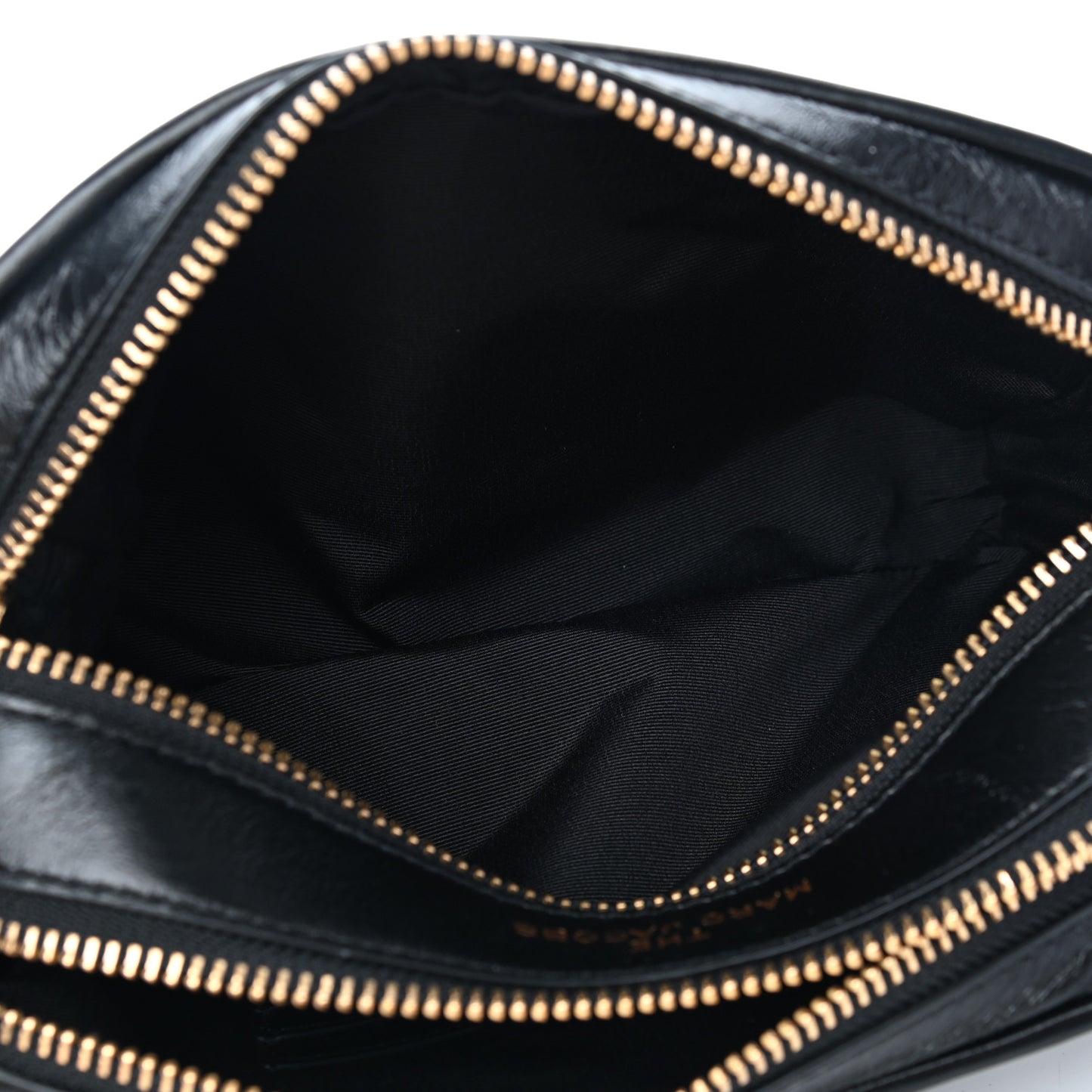 Natural Grain Calfskin Quilted The Softshot 21 Bag Black