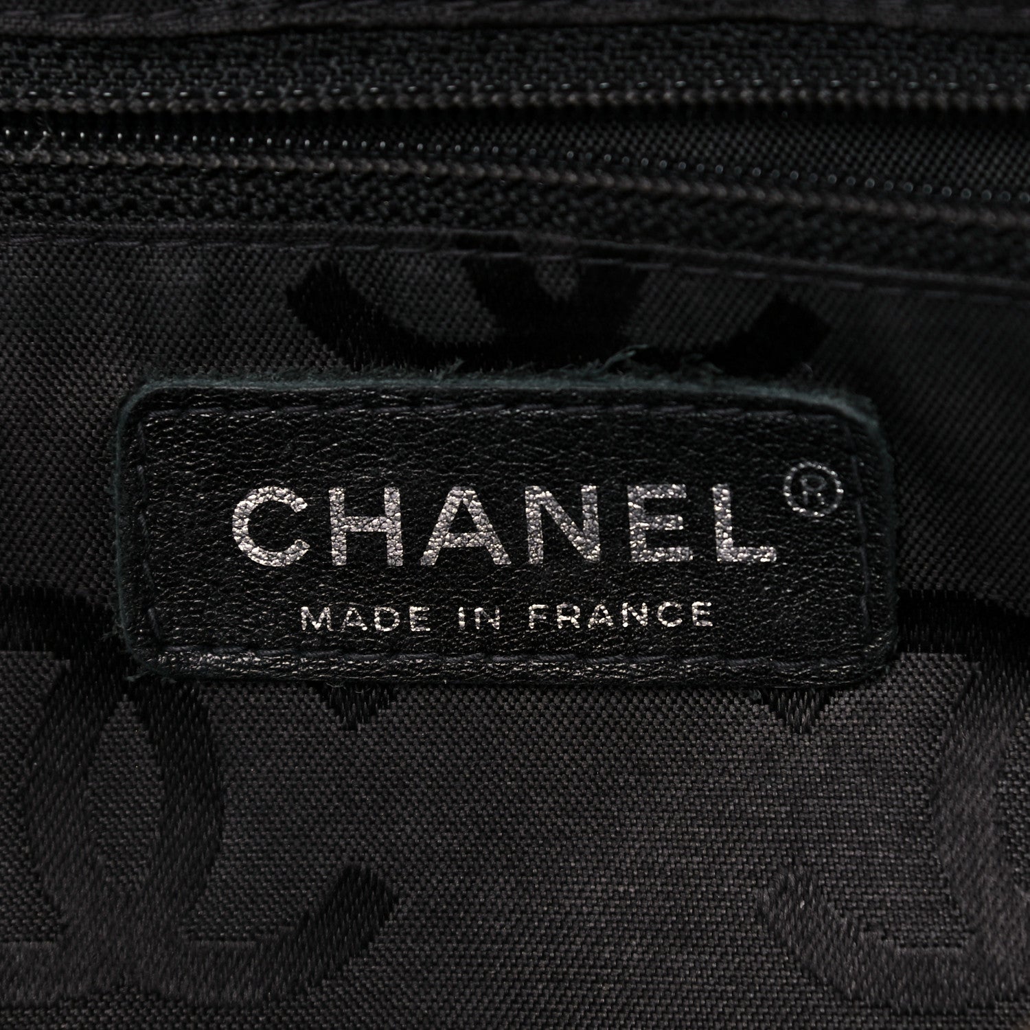 Chanel Calfskin Quilted Large Cambon Bowler Beige Black 6 of 19