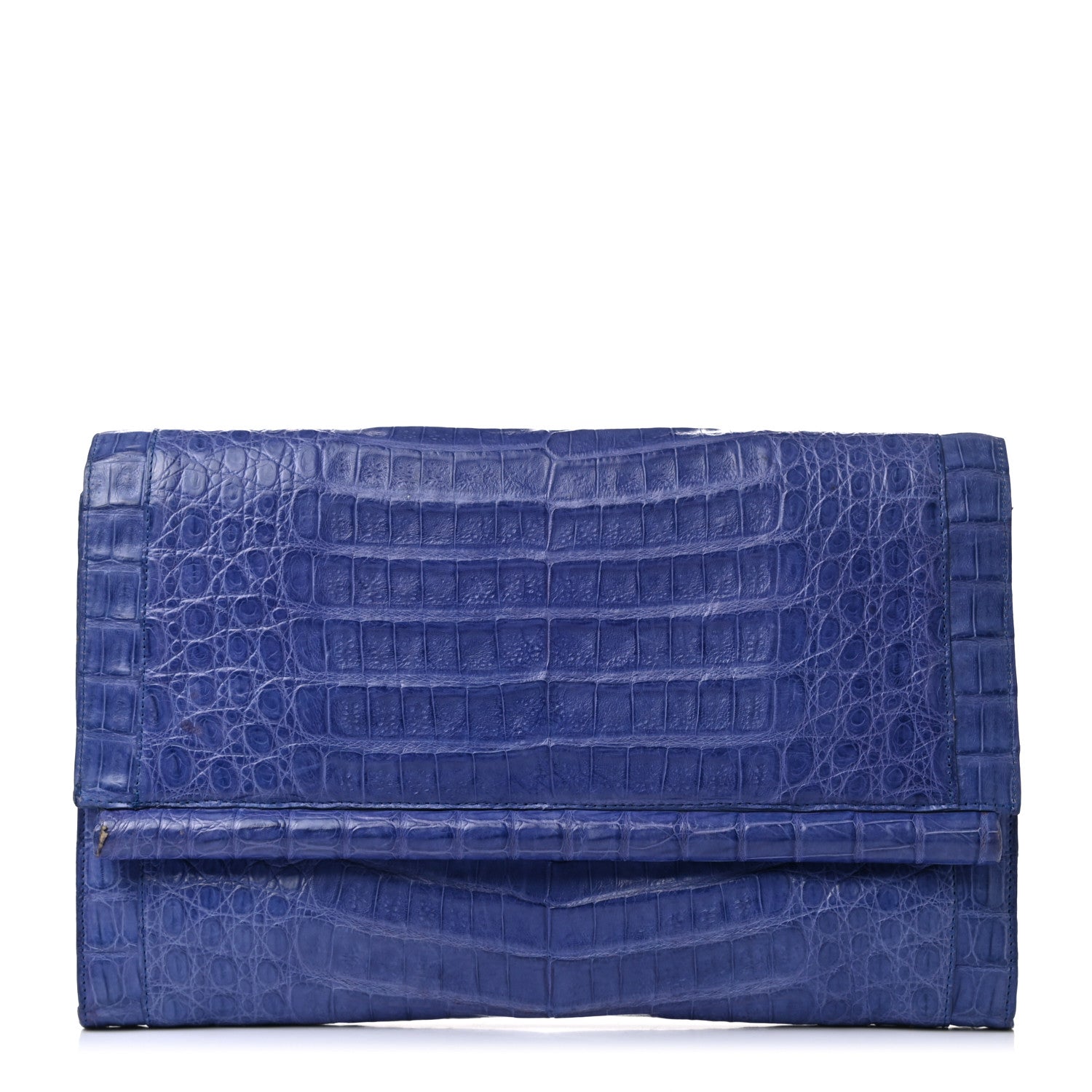 Nancy Gonzalez Crocodile Bar Clutch Violet 1 of 10