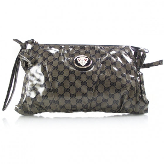 Crystal GG Hysteria Clutch Blue