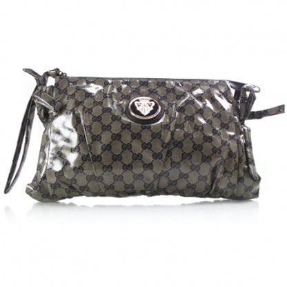 Gucci Crystal GG Hysteria Clutch Blue 1 of 10