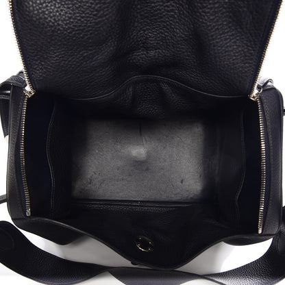 Hermes Taurillon Clemence Lindy 34 Indigo 6 of 11